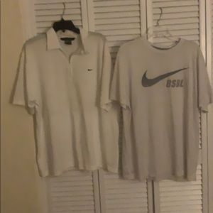 Nike Sphere Short Sleeve zip polo
